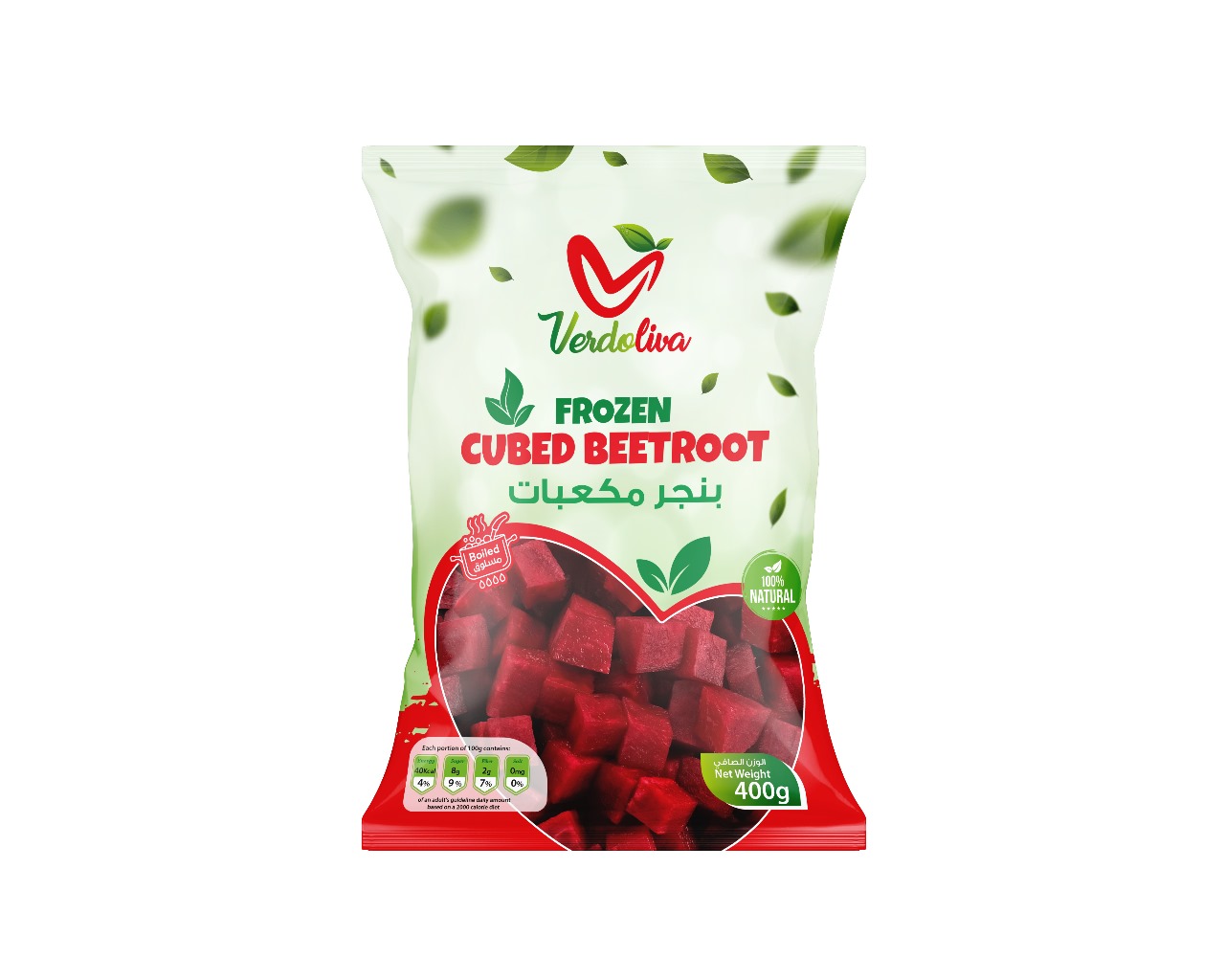 Cubed Beetroot Frozen